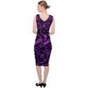 Telegram Pattern Art Patterns Sleeveless Pencil Dress View4