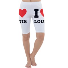 I Love Louis Cropped Leggings  by ilovewhateva