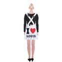 I love louis Suspender Skater Skirt View2