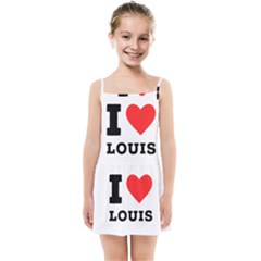 I Love Louis Kids  Summer Sun Dress by ilovewhateva