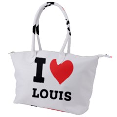 I Love Louis Canvas Shoulder Bag by ilovewhateva