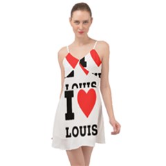 I Love Louis Summer Time Chiffon Dress by ilovewhateva