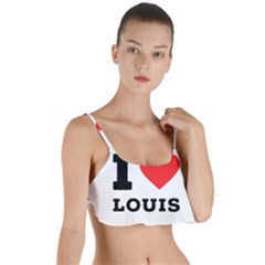 I Love Louis Layered Top Bikini Top  by ilovewhateva