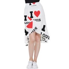 I Love Louis Frill Hi Low Chiffon Skirt by ilovewhateva