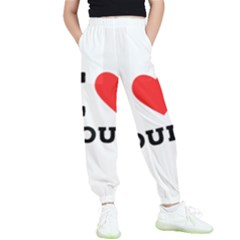 I Love Louis Kids  Elastic Waist Pants by ilovewhateva