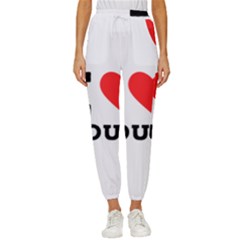 I Love Louis Women s Cropped Drawstring Pants by ilovewhateva