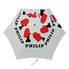 I Love Philip Mini Folding Umbrellas by ilovewhateva