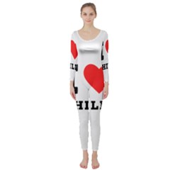 I Love Philip Long Sleeve Catsuit by ilovewhateva