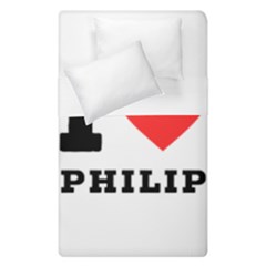 I Love Philip Duvet Cover Double Side (single Size) by ilovewhateva