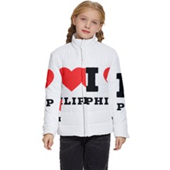 I Love Philip Kids  Puffer Bubble Jacket Coat by ilovewhateva