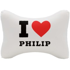 I Love Philip Seat Head Rest Cushion by ilovewhateva