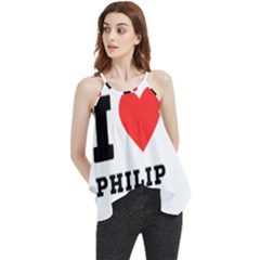 I Love Philip Flowy Camisole Tank Top by ilovewhateva