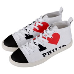 I Love Philip Men s Mid-top Canvas Sneakers by ilovewhateva