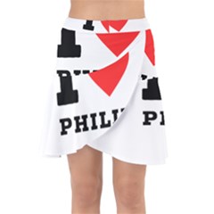 I Love Philip Wrap Front Skirt by ilovewhateva