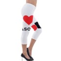 I love mason Lightweight Velour Capri Leggings  View4