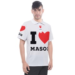 I Love Mason Men s Polo Tee by ilovewhateva