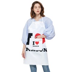 I Love Mason Pocket Apron by ilovewhateva