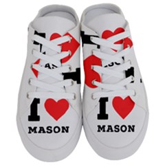 I Love Mason Half Slippers by ilovewhateva