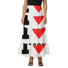 I Love Mason Tiered Ruffle Maxi Skirt by ilovewhateva