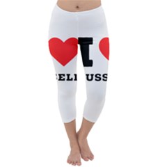 I Love Russell Capri Winter Leggings  by ilovewhateva