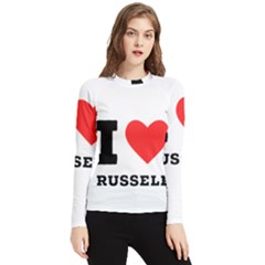 I Love Russell Women s Long Sleeve Rash Guard by ilovewhateva