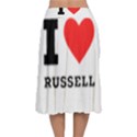 I love russell Velvet Flared Midi Skirt View2