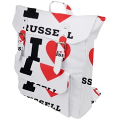 I Love Russell Buckle Up Backpack by ilovewhateva