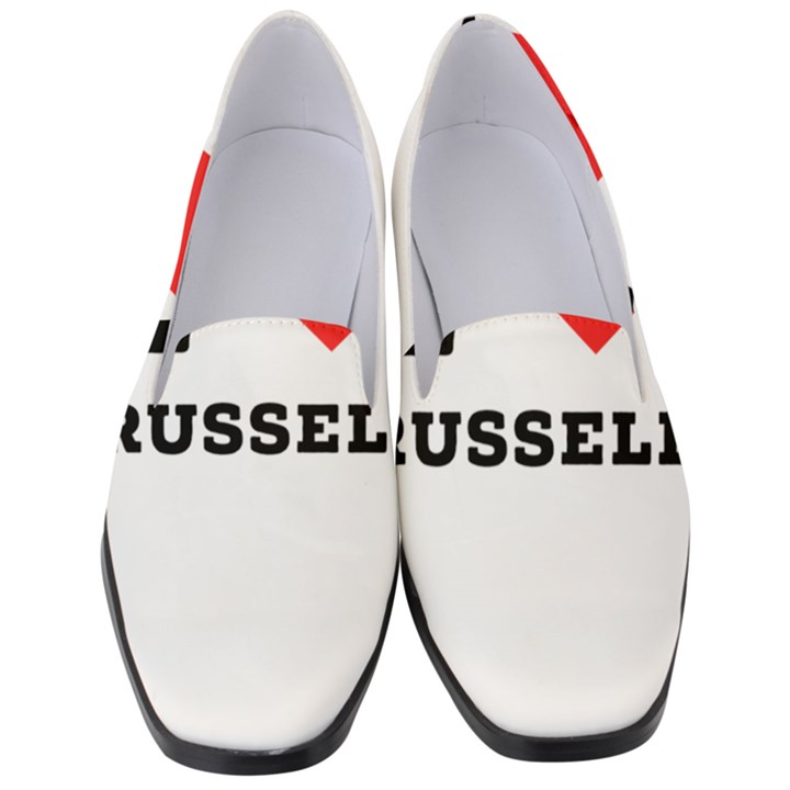 I love russell Women s Classic Loafer Heels