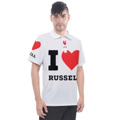 I Love Russell Men s Polo Tee by ilovewhateva