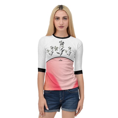 03 S4u Women Quarter Sleeve Raglan Tee by tratney