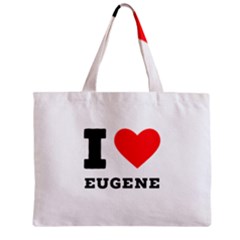 I Love Eugene Zipper Mini Tote Bag by ilovewhateva