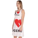 I love eugene Knee Length Skater Dress With Pockets View2