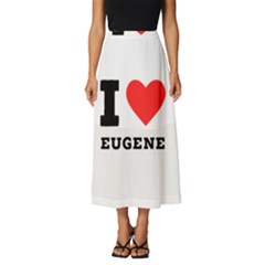 I Love Eugene Classic Midi Chiffon Skirt by ilovewhateva