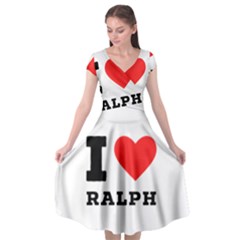 I Love Ralph Cap Sleeve Wrap Front Dress by ilovewhateva