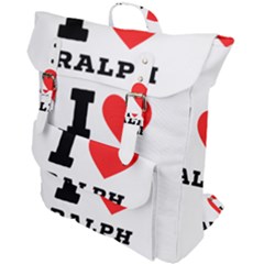 I Love Ralph Buckle Up Backpack by ilovewhateva