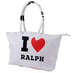 I Love Ralph Canvas Shoulder Bag by ilovewhateva