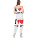 I love ralph Sleeveless Tie Ankle Chiffon Jumpsuit View2