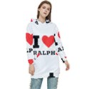 I love ralph Women s Long Oversized Pullover Hoodie View1