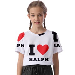 I Love Ralph Kids  Basic Tee by ilovewhateva