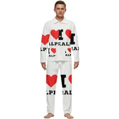 I Love Ralph Men s Long Sleeve Velvet Pocket Pajamas Set by ilovewhateva