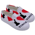 I love Vincent  Kids  Canvas Slip Ons View3