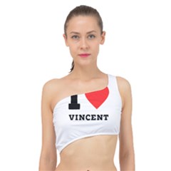 I Love Vincent  Spliced Up Bikini Top  by ilovewhateva