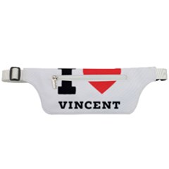 I Love Vincent  Active Waist Bag by ilovewhateva