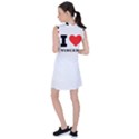 I love Vincent  Women s Sleeveless Sports Top View2