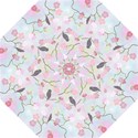 Birds Blossom Seamless Pattern Golf Umbrellas View1