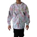 Birds Blossom Seamless Pattern Kids  Hooded Windbreaker View1