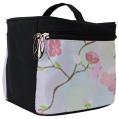 Birds Blossom Seamless Pattern Make Up Travel Bag (big)