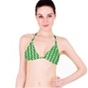 Candy Illustration Pattern Bikini Top View1