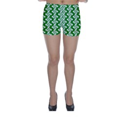 Candy Illustration Pattern Skinny Shorts by GardenOfOphir