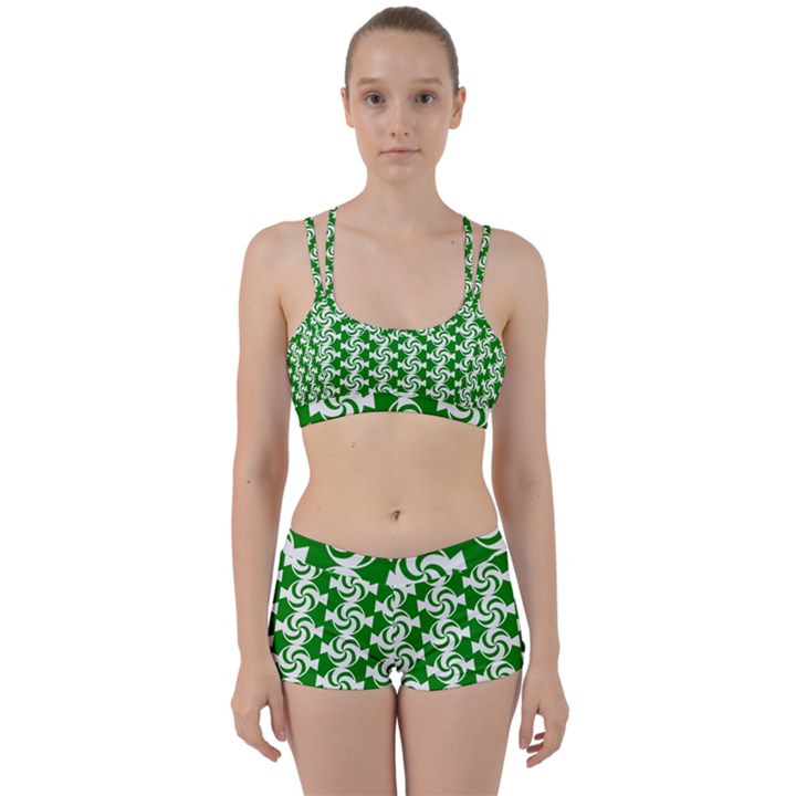 Candy Illustration Pattern Perfect Fit Gym Set